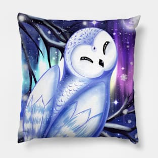 Snowy Owl Pillow