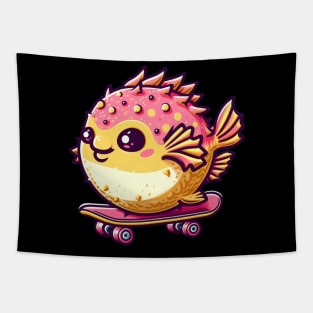 Puffer Fish Tapestry