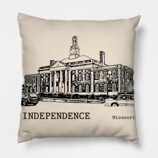 Independence Missouri Pillow
