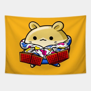 Cute Hamster Shopper Tapestry