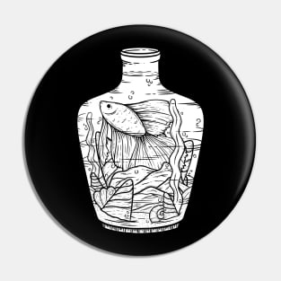 Fish in a Bottle Pin