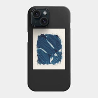 Leaves Cyanotype. Phone Case