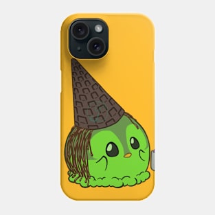 Penguinscoops - waffle witch hat Phone Case