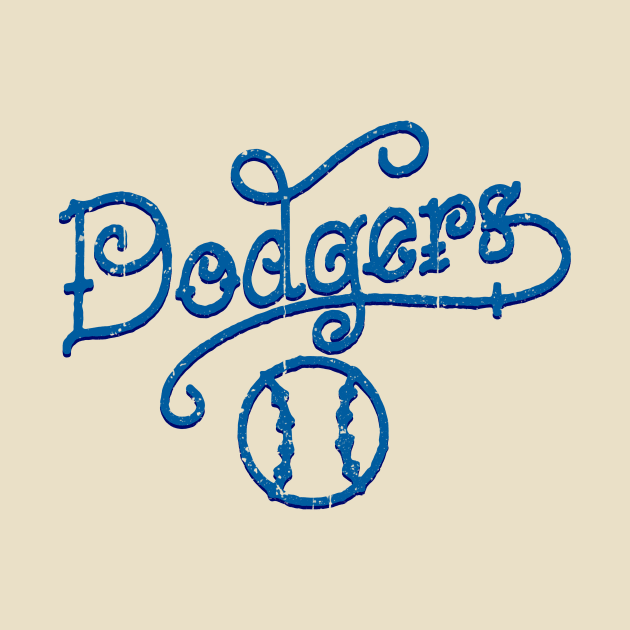 Vintage Dodgers Sailor Tattoo by Throwzack