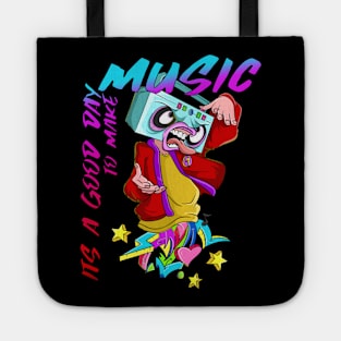 Music is everything Graffiti Tote