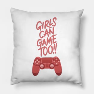 Girls game too!! Pillow