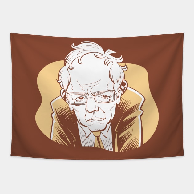 Bernie Tapestry by tommartinart