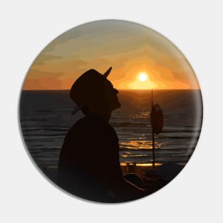 sunset Pin