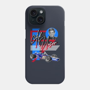 Al Unser ))(( Indy Racing Legend Car Tribute Phone Case