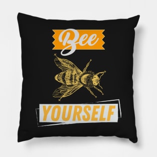 bee yourself Pillow