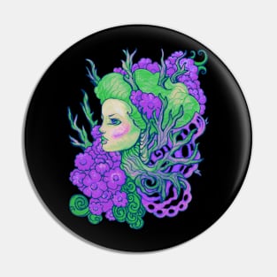 Purple Posy Spring Dryad Pin