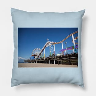 Santa Monica Pier Pillow