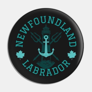 Labrador Nautical Design 2 || Newfoundland and Labrador || Gifts || Souvenirs Pin