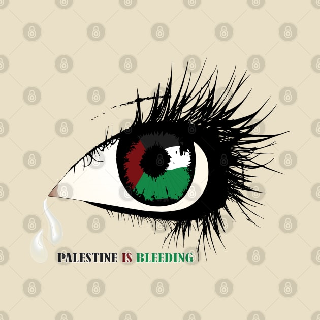 Palestine is bleeding by mutarek