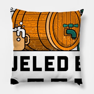 Accountant fueled By Beer Pillow