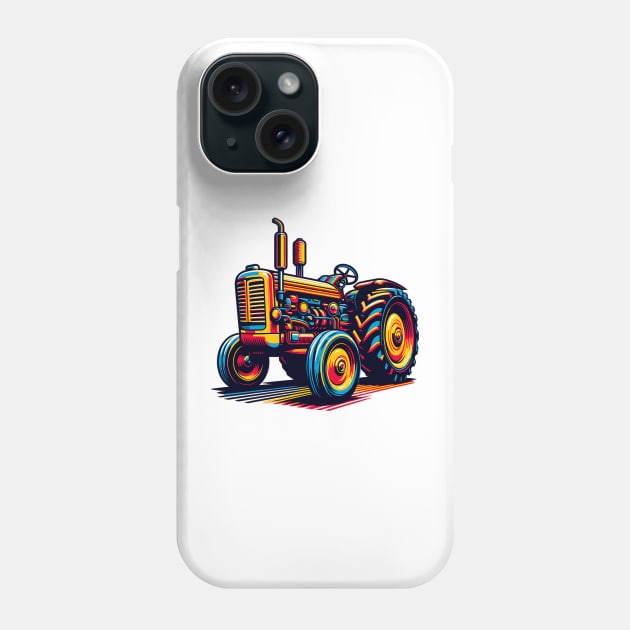 Agricultural Tractor Phone Case by Vehicles-Art