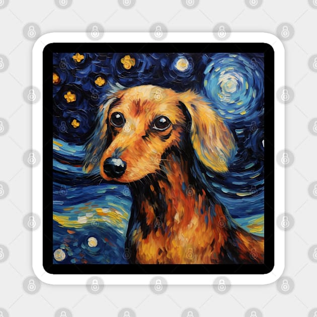 Dachshund Night Magnet by NatashaCuteShop