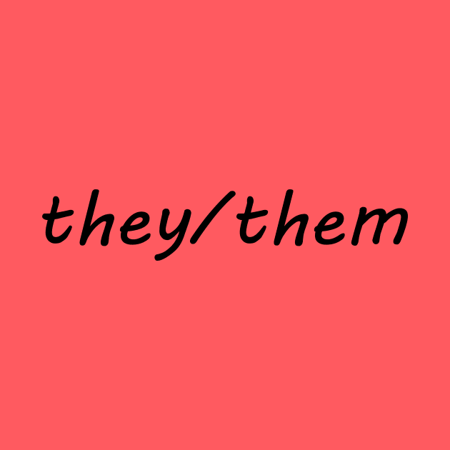 they/them (black) by SianPosy