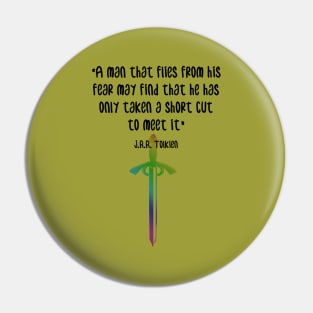 tolkien on fear Pin