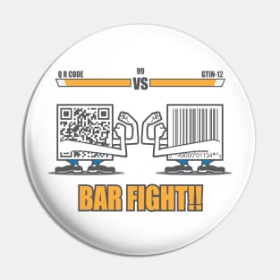 Bar Fight Pin