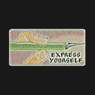 Express yourself drawned style T-Shirt