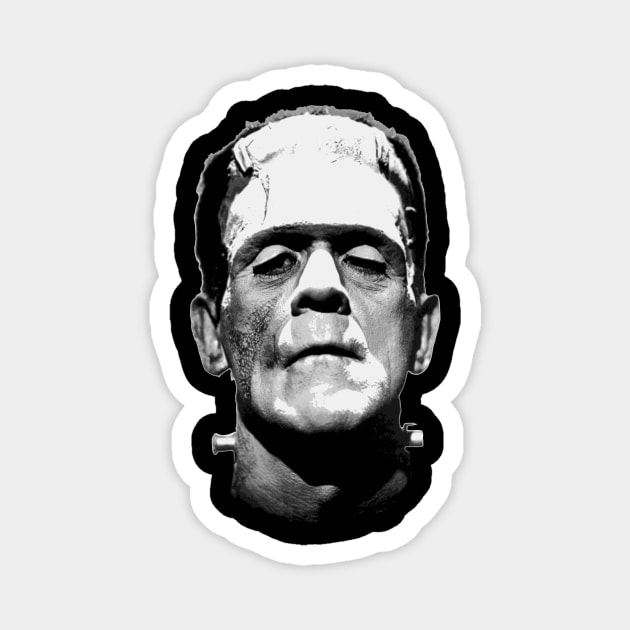 Boris Karloff as Frankenstein's Monster Magnet by StoatyStudio