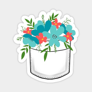 Pocket Bouquet to go for Flower Lovers Magnet