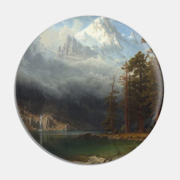 Mount Corcoran by Albert Bierstadt Pin by Classic Art Stall