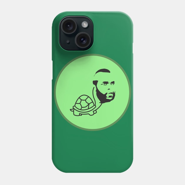 Mr. T Turtle Phone Case by mikevotava