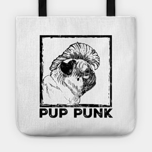 pup punk - punk rockers vintage Tote