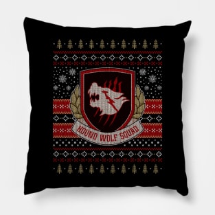 Hound Wolf Squad Christmas Pillow