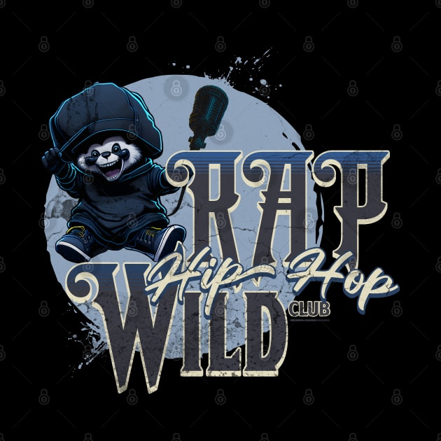 Pandamonium Rhythm of the Rap Panda by 2wear Grafix