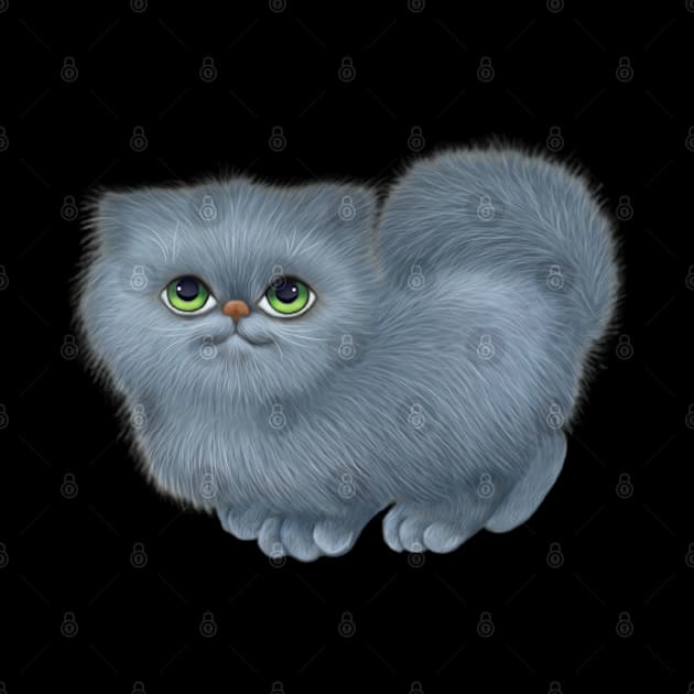 unique cute cat by Designdaily