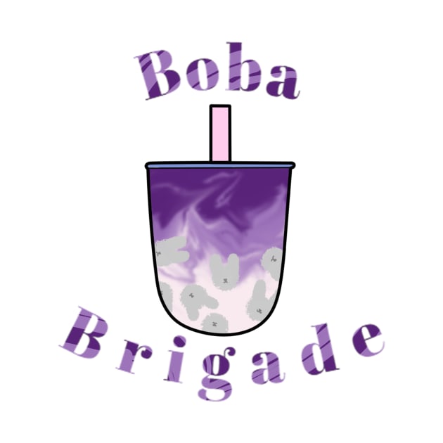 Boba Brigade Rabbit Taro Milk Tea by chillayx