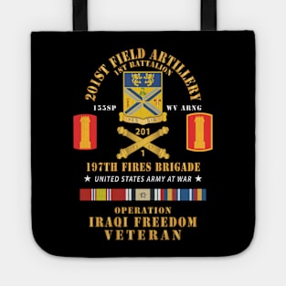 1st Battalion, 201st Artillery, 197th Fires Bde - Operation Iraqi Freedom Veteran X 300 Tote