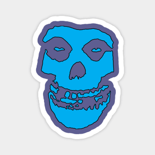 Crimson Ghost - Blue Solid Magnet