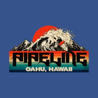 Pipeline Oahu Big Wave T-Shirt