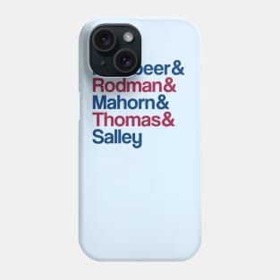 The Detroit Bad Boys 89 Basketball Champs Phone Case