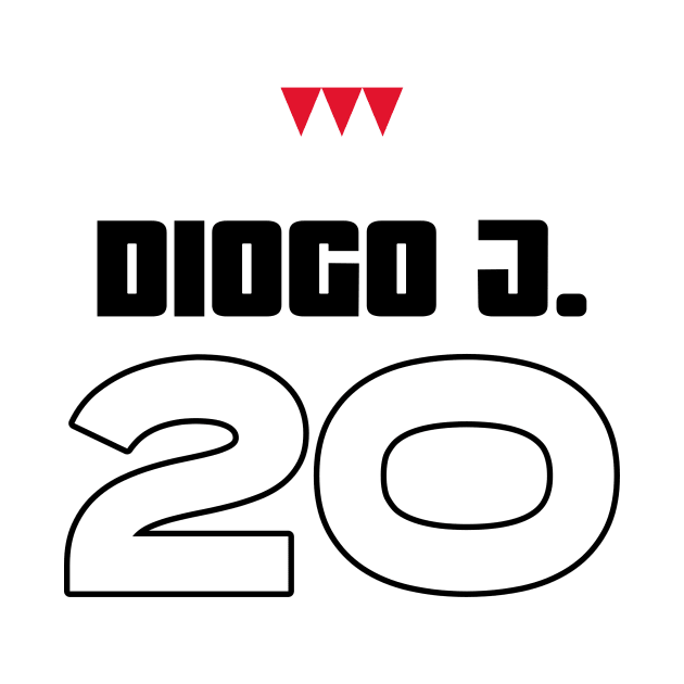 Liverpool Diogo Jota 20 by CazzApparel