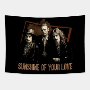 Sunshine of Your Love - Embrace the Legendary Sound with This Creams Tee Tapestry