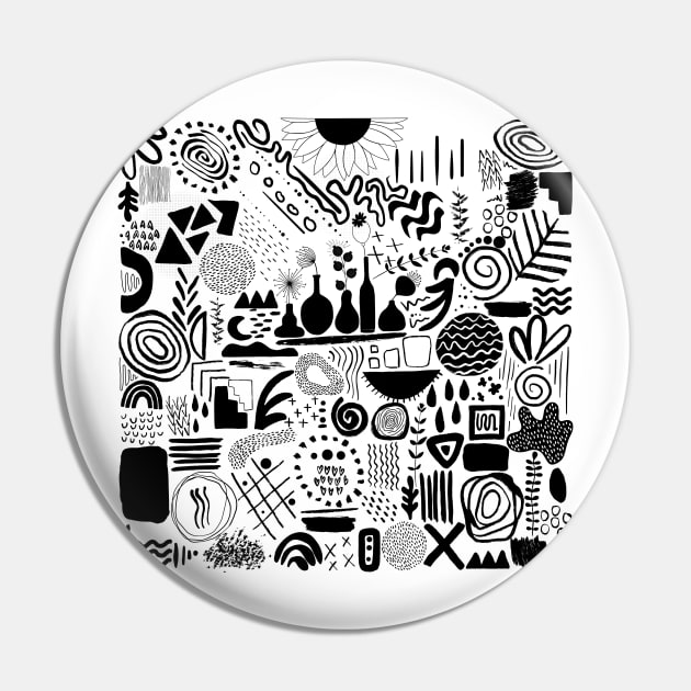 Graffiti print Pin by Designs by Katie Leigh