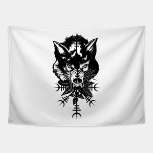 Wolf Head Tapestry