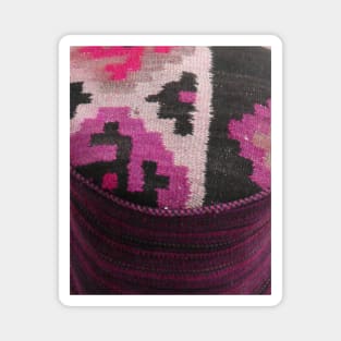 pink rug photo, abstract art, antique rug pattern, minimal art, modern art, carpet texture, For custom orders please DM me. Magnet
