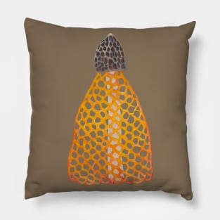 Netted stinkhorn mushroom Pillow