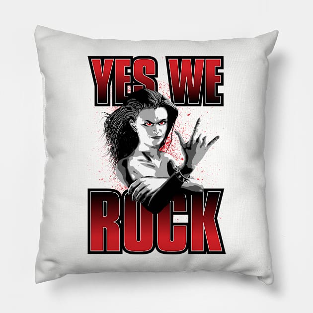 Girls ROCK Pillow by Grandeduc