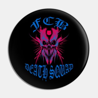 FCB dead squad monster Pin