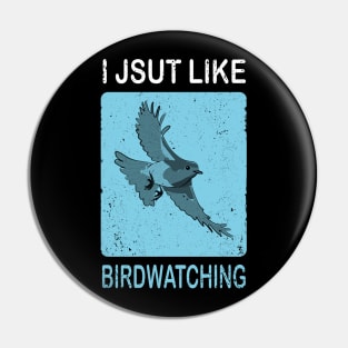 Bird Watching Birds Birding Pin