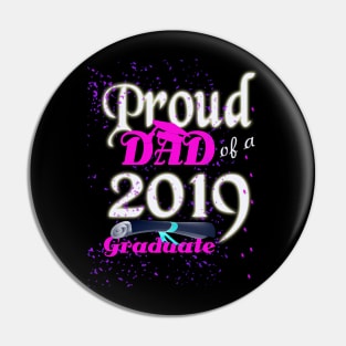 proud dad of a 2019 graduate Pin