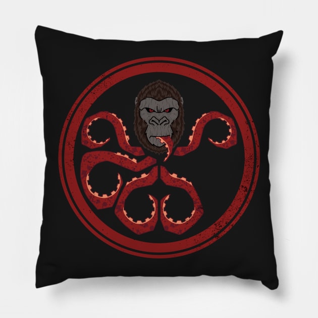 Hail Kong Pillow by jrcreativo