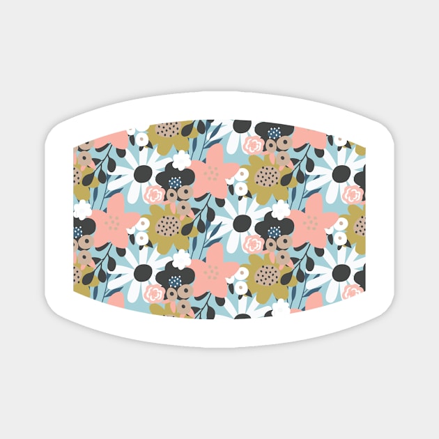 Flowery Cute Magnet by Rizaldiuk